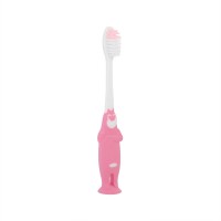 Cute Bear Shaped Pink Child Tooth Brush with High Quality and Cheap Price