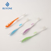 Effective and gentle cleaning extra soft nano bristle toothbrush