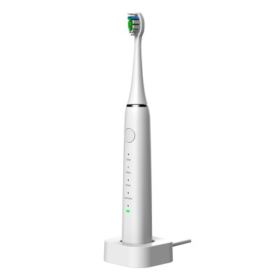 White Black Four Brush Heads Sonic Electric Toothbrush For Adult Use